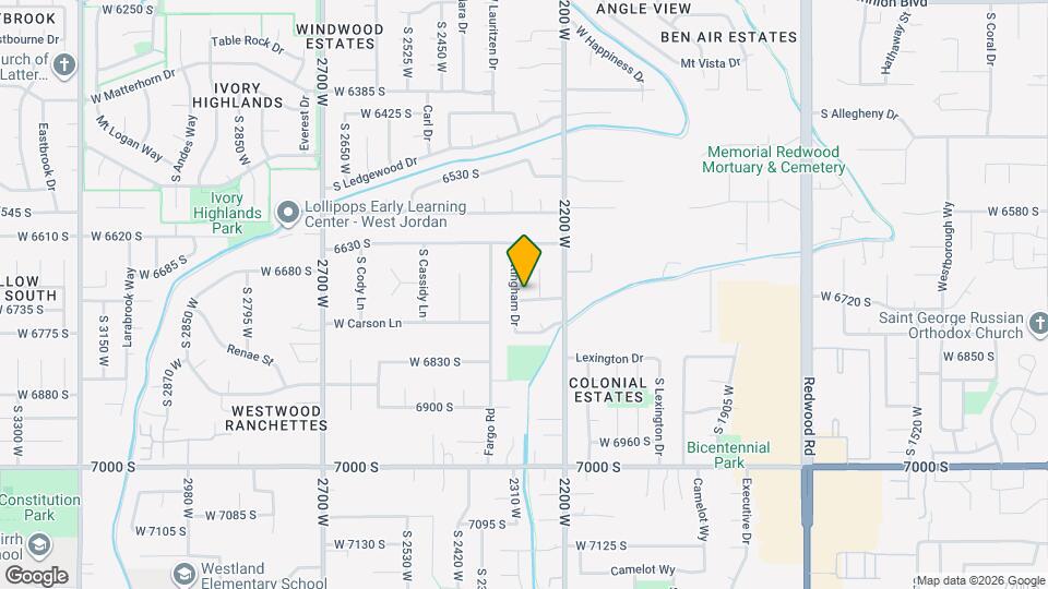 2286 Moor Ln, Unit Basement Map and Location Details