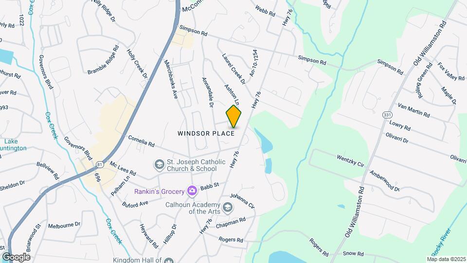 117 Dundee Ct Map and Location Details