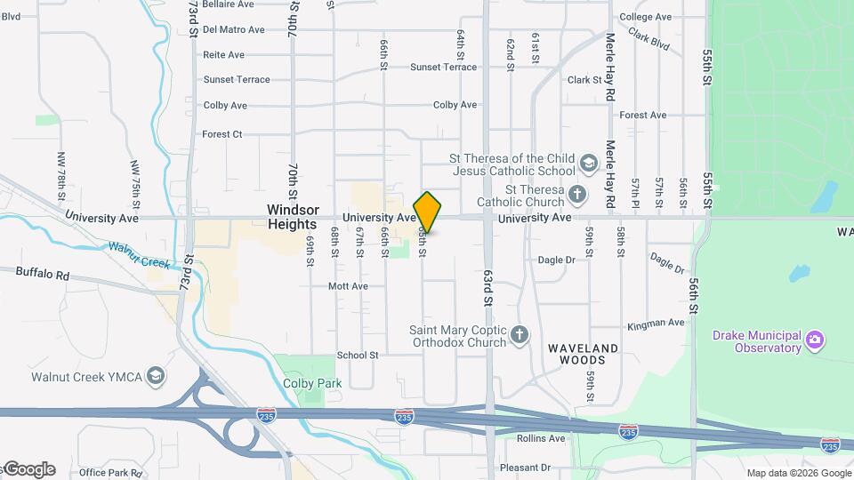 1145 65th St Map and Location Details