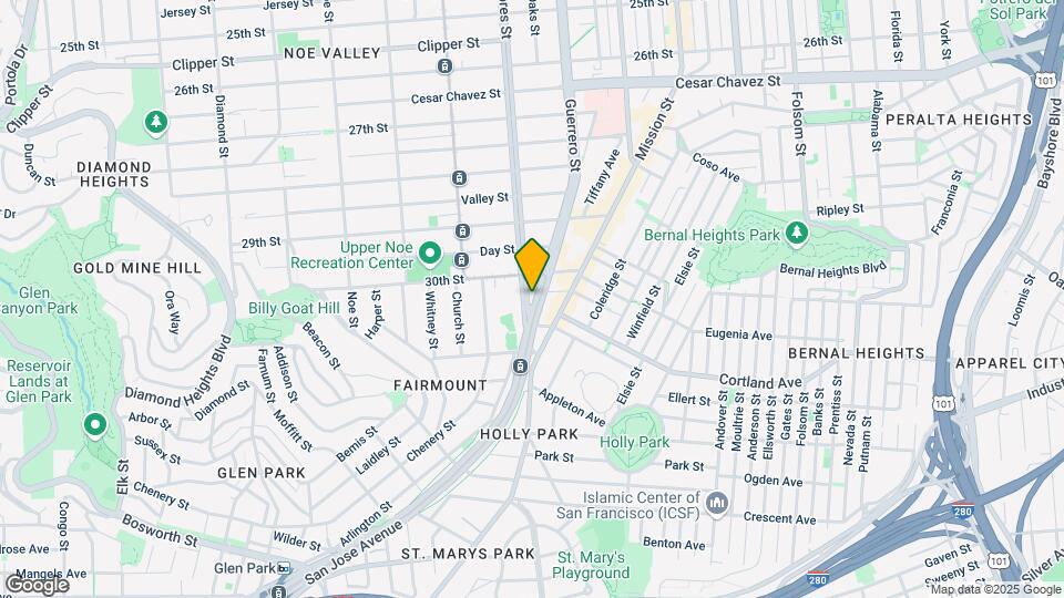1759 Dolores St Map and Location Details