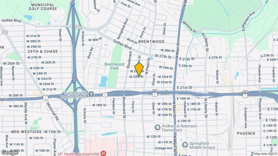 340 W 23rd St Map and Location Details