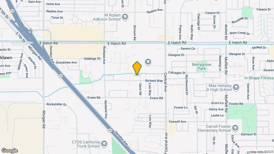 1663 Gene Rd Map and Location Details