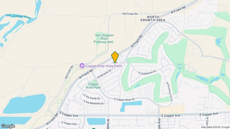 1436 E Via Albero Dr Map and Location Details