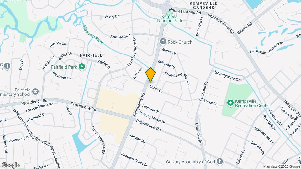 752 Kempsville Rd Map and Location Details