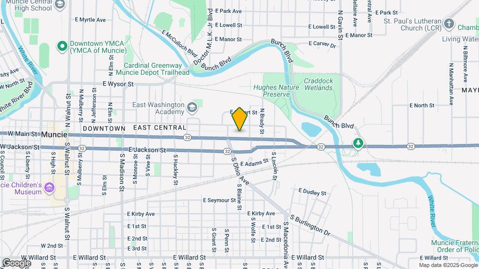 1328 E Main St Map and Location Details