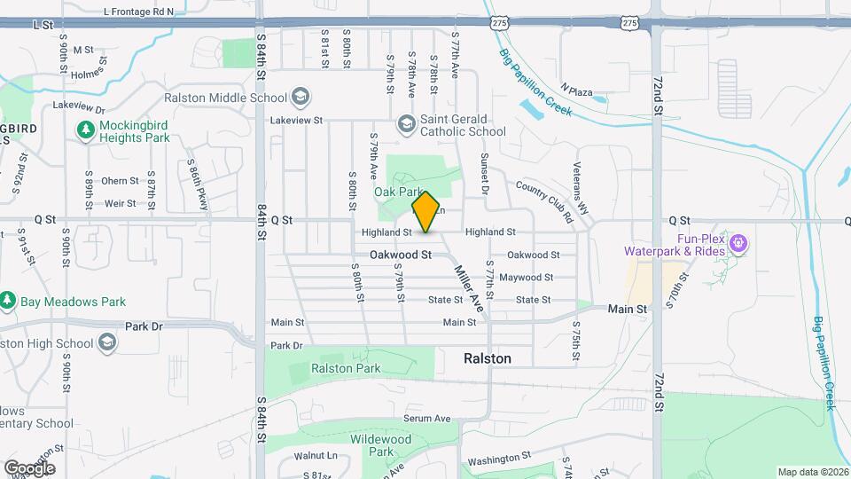 7761 Highland St Map and Location Details