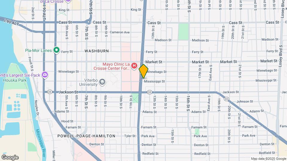 1205 Mississippi St, Unit 1205 Map and Location Details