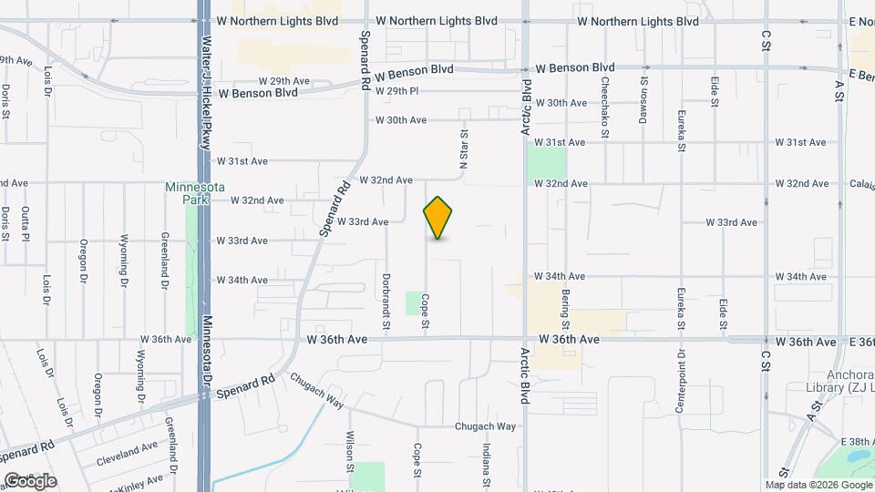 3305 Cope St-Unit -A Map and Location Details