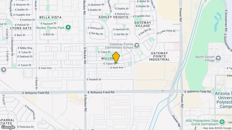 4253 E Tyson St Map and Location Details