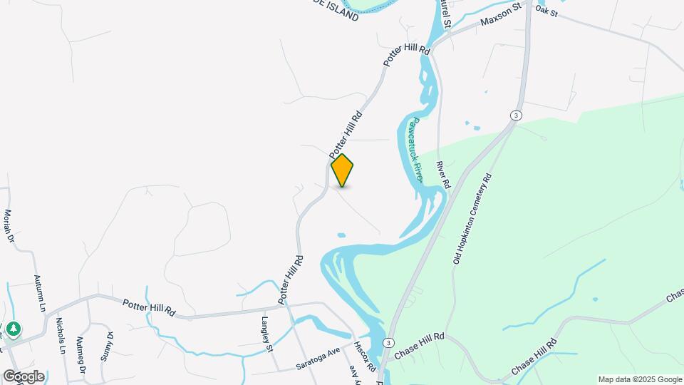 127 Potter Hill Rd Map and Location Details