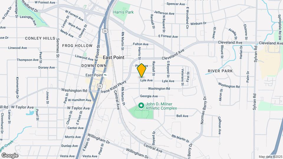 2872 Harris St Map and Location Details
