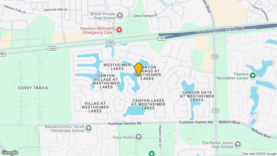 25523 Lockspur Dr Map and Location Details