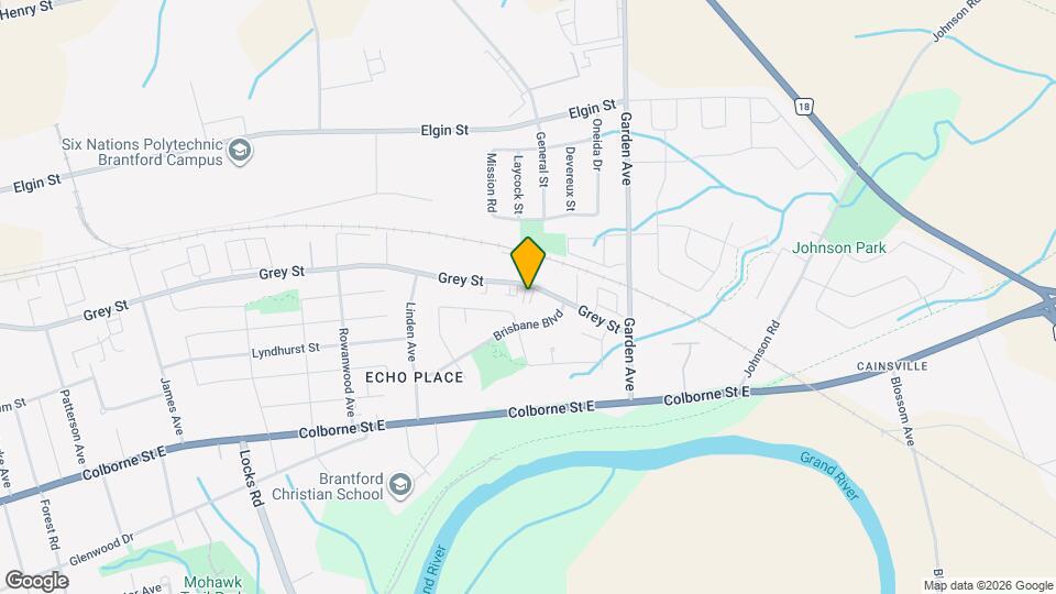 667 Grey St Map and Location Details