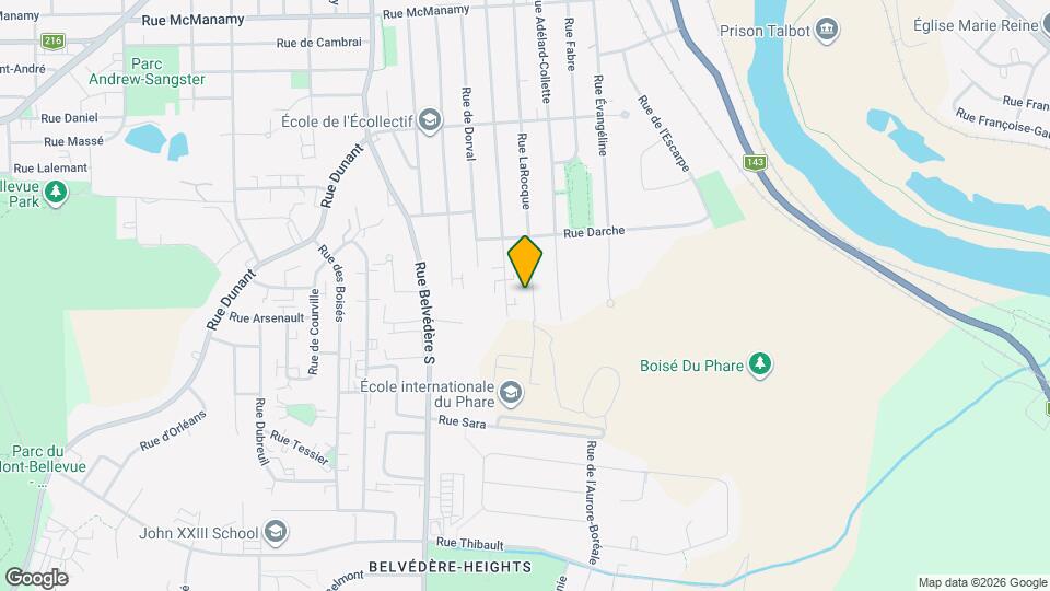 1635 Larocque Rue Map and Location Details