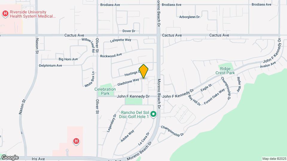 14882 Meridian Mapa y Detalles de la Ubicación