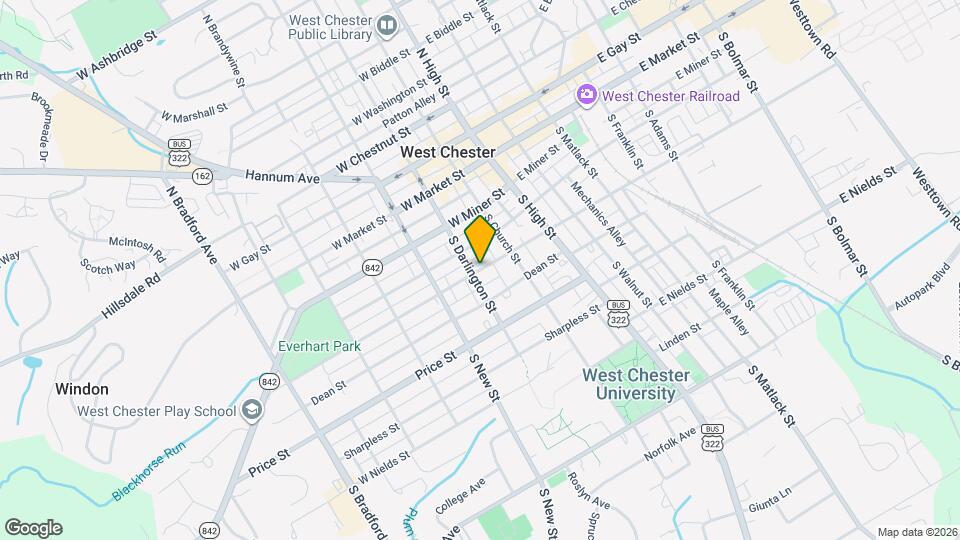 144 W Union St Map and Location Details