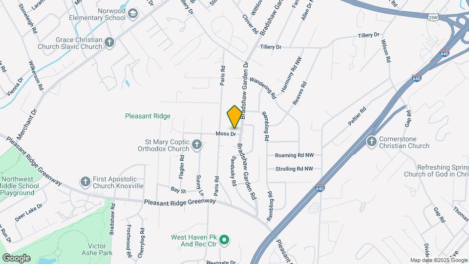 1728 Garden View Ln Map and Location Details