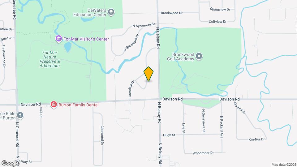 2088 Crestline Cir Map and Location Details
