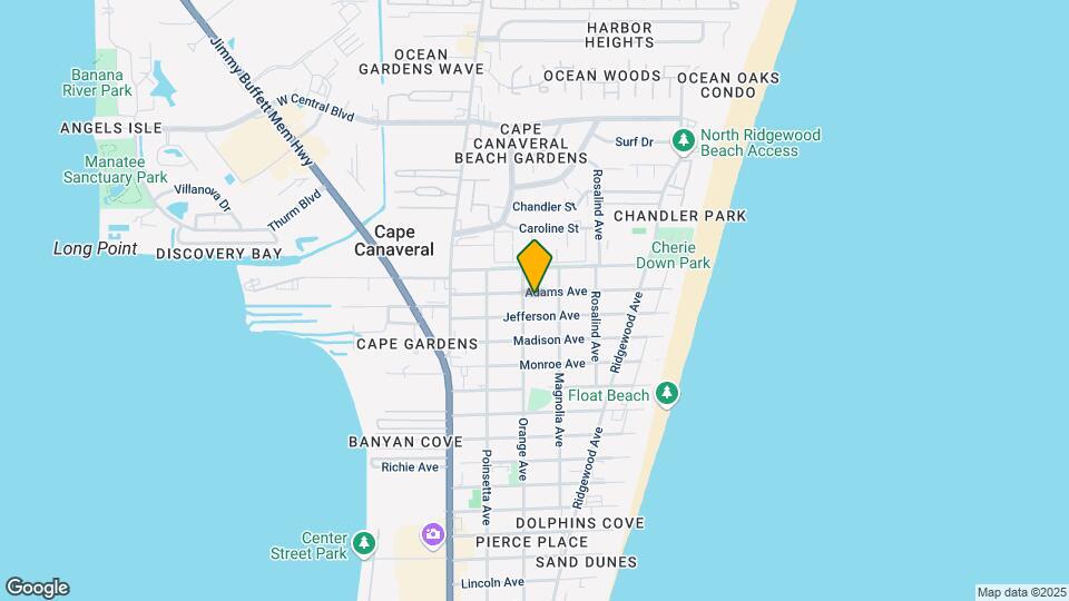 307 Adams Ave Mapa y Detalles de la Ubicación