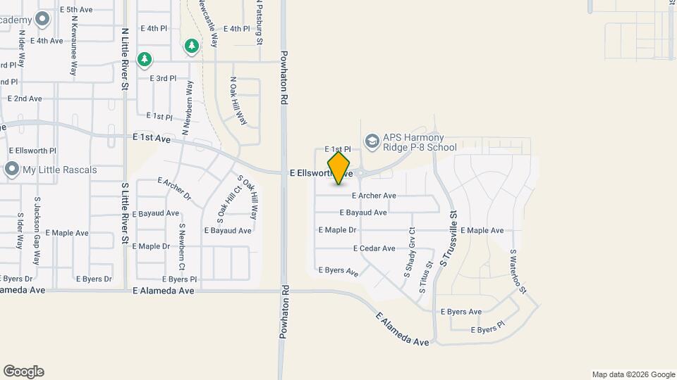 26813 E Archer Ave Map and Location Details