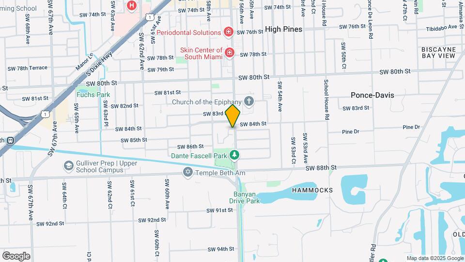 5701 SW 85th St Map and Location Details