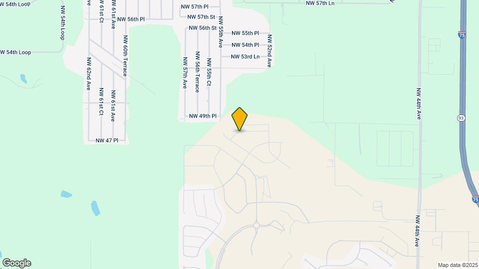 5370 NW 48th Pl Map and Location Details