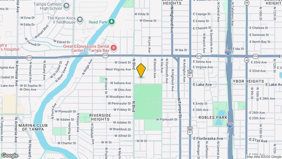 3705 N Clearfield Ave Mapa y Detalles de la Ubicación