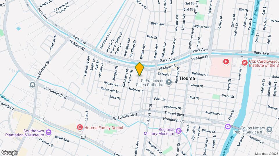 201 Naquin St Map and Location Details