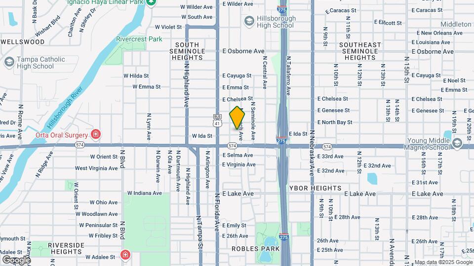 206 E Ida St Map and Location Details