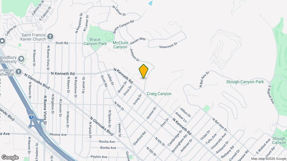 841 Irving Dr Map and Location Details