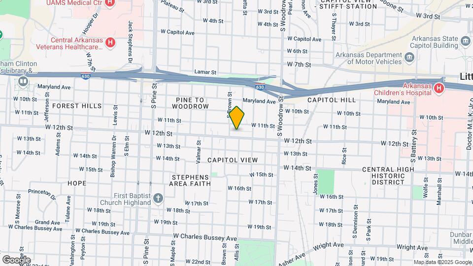 3200 W 12th St Map and Location Details
