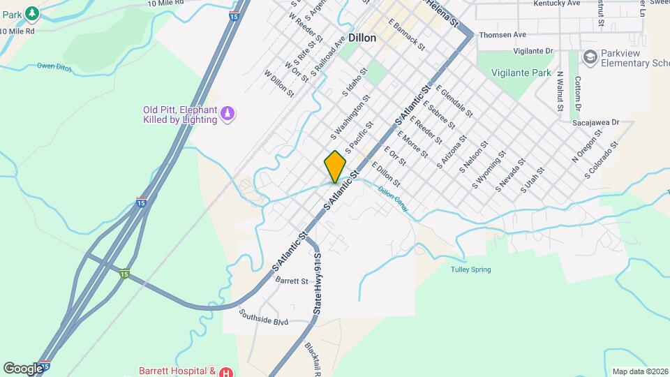 805 S Atlantic St Map and Location Details