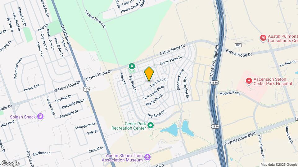1805 Copper Breaks Ln Map and Location Details