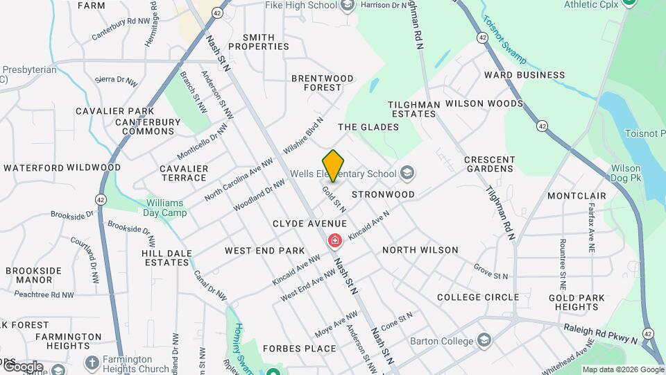 205 Clyde Ave N Map and Location Details