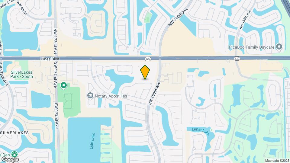 16185 SW 2nd Dr Map and Location Details