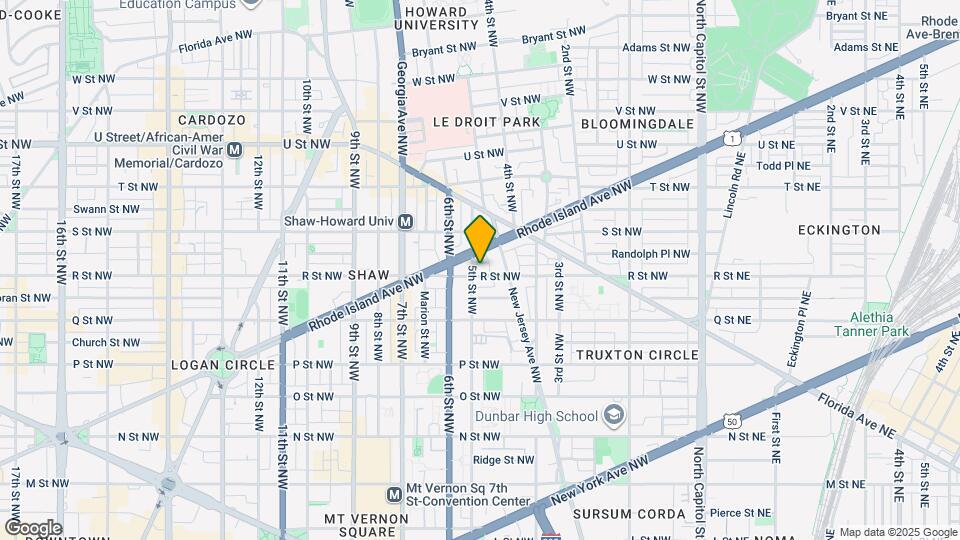 443 R St NW Map and Location Details