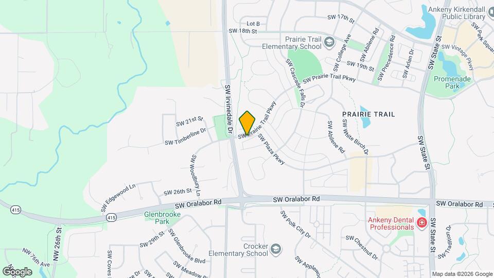 2903 SW Prairie Trail Pkwy Map and Location Details