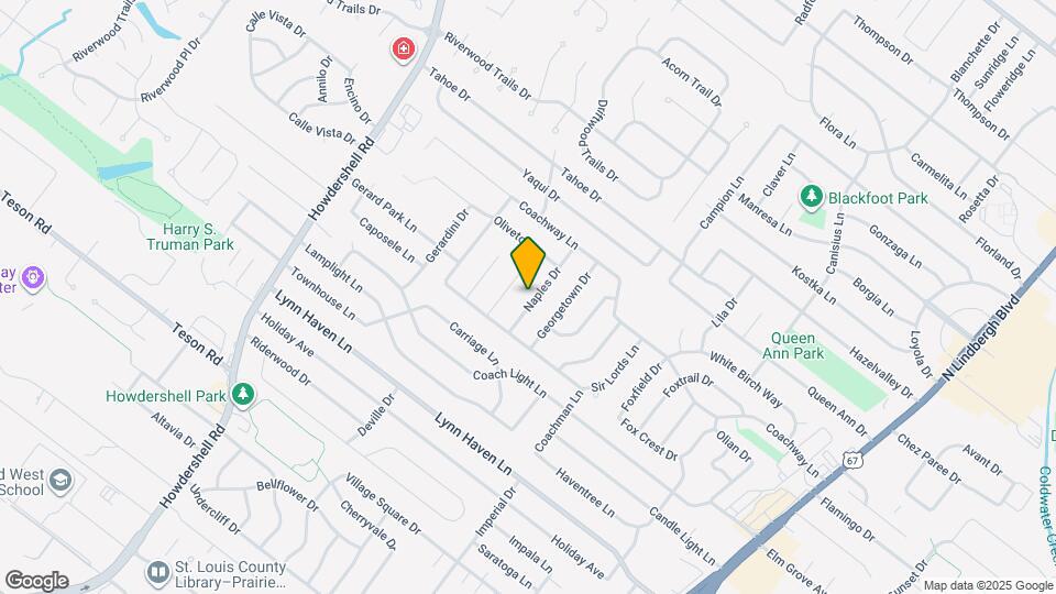 7357 Naples Dr Map and Location Details