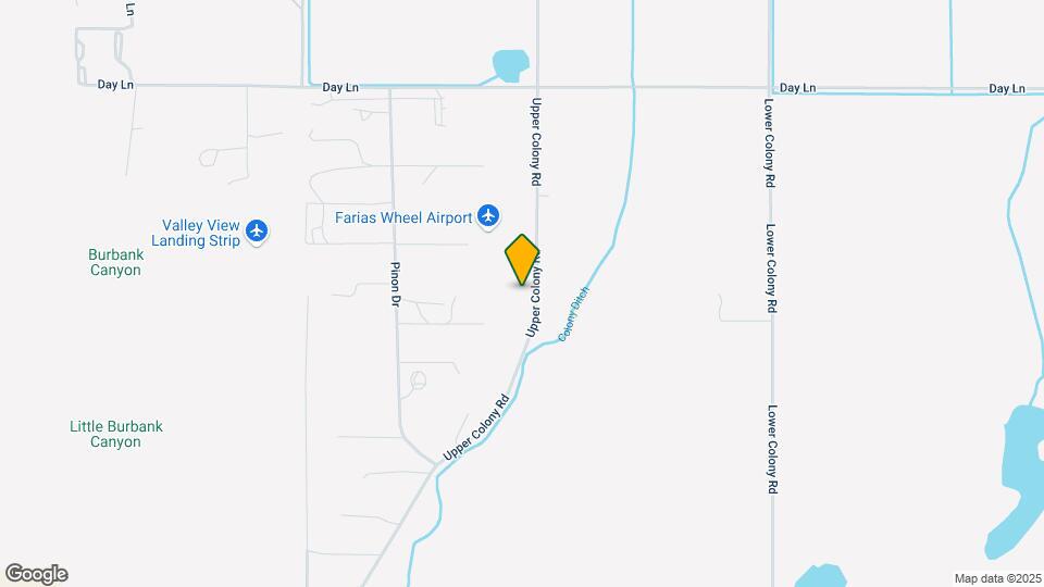 521 Upper Colony Rd Map and Location Details