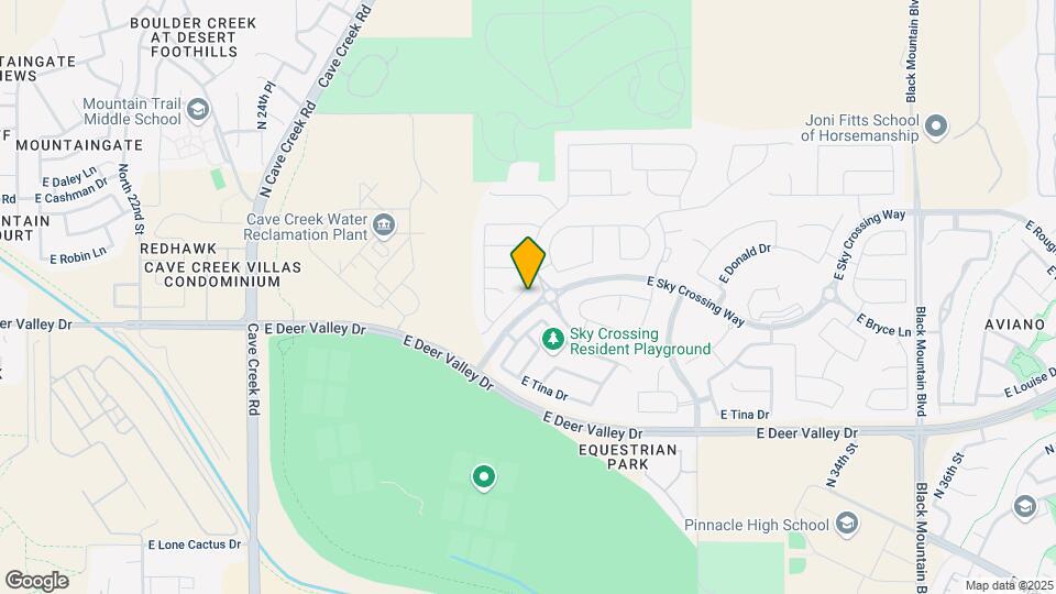 2855 E Los Gatos Dr Map and Location Details