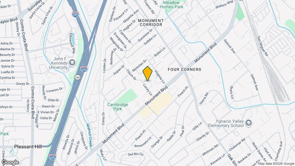 1631 Frisbie Ct Map and Location Details