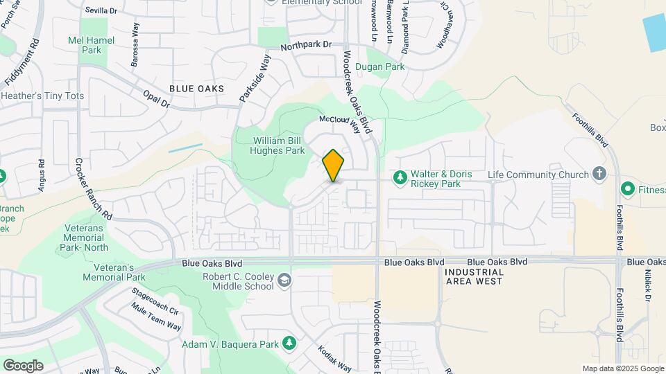 1563 Parkside Way Map and Location Details