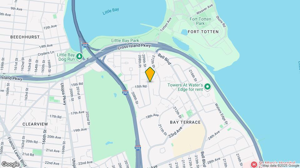 1521 209th St Map and Location Details