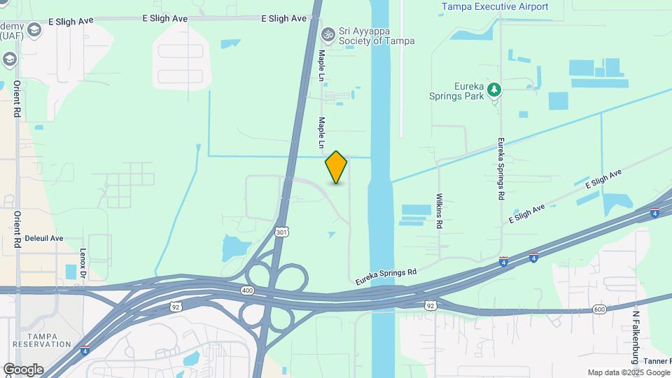 Furnished Studio-Tampa - Fairgrounds - Casino Map and Location Details