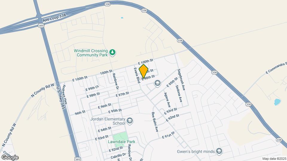 806 E 98th St Map and Location Details