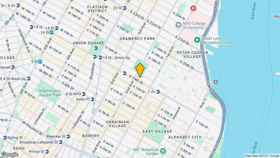 315 E 14th St Mapa y Detalles de la Ubicación