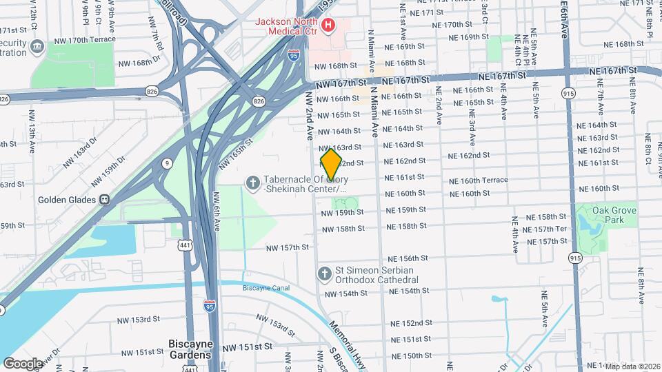 Biscayne Palms Map and Location Details