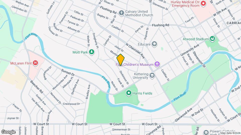 2029 Cartier St Mapa y Detalles de la Ubicación