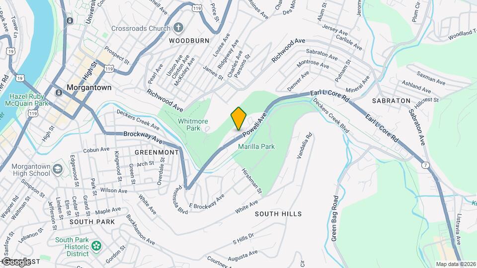 729 Powell Ave, Unit D Mapa y Detalles de la Ubicación