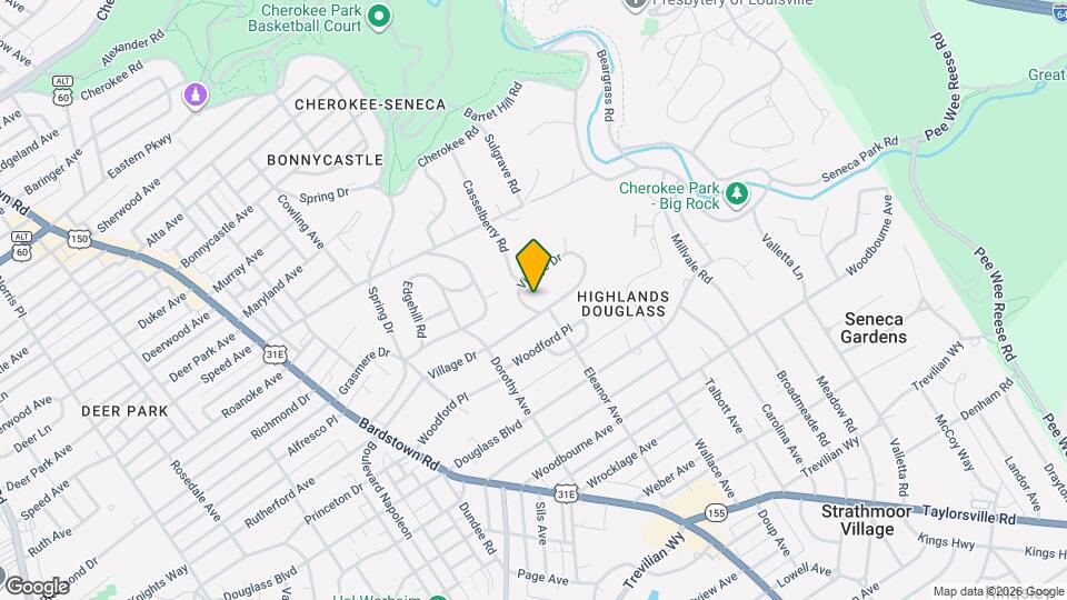 3707 Village Dr Map and Location Details